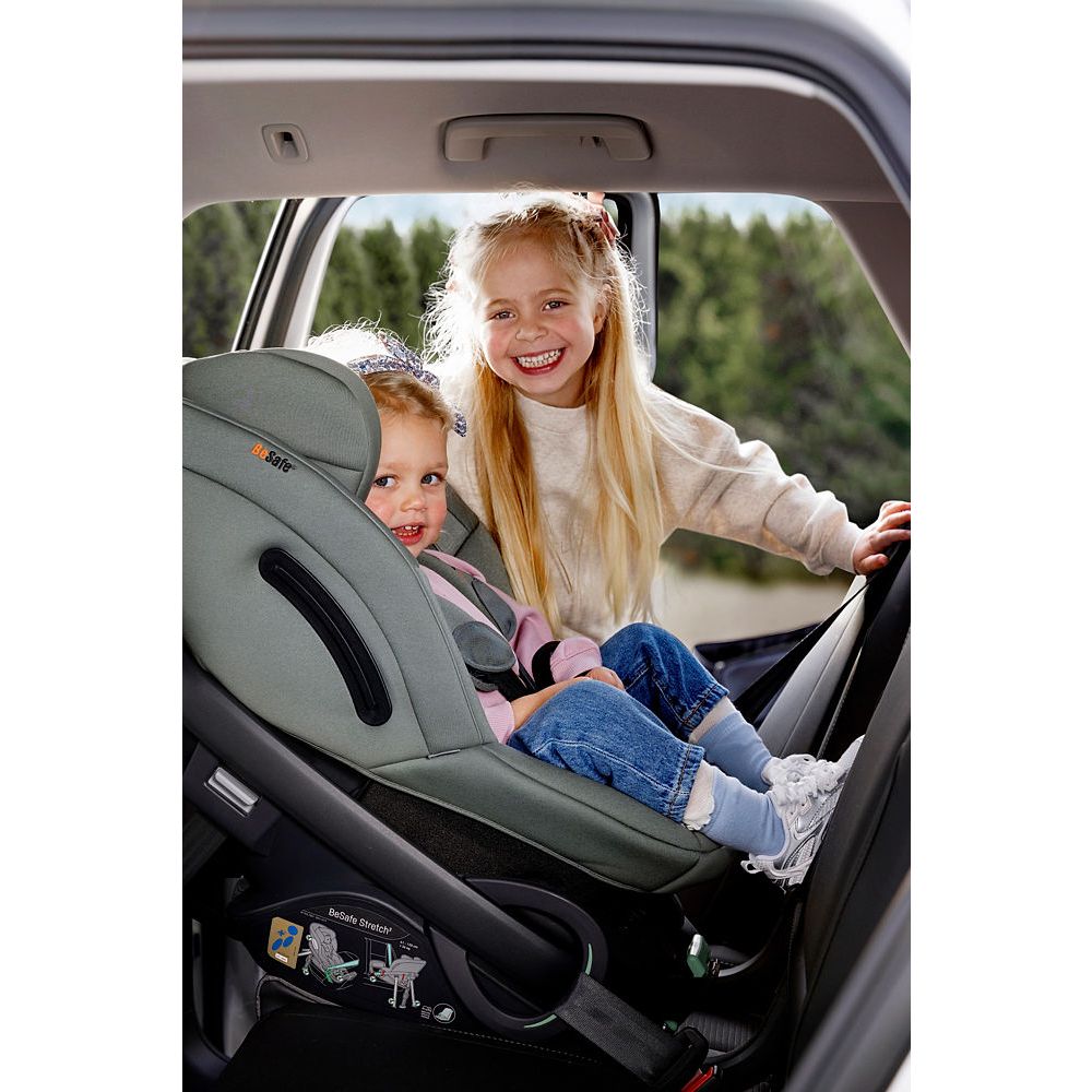 BeSafe autosjedalica Stretch2 (61-125 cm) Meadow Green SoftBreeze slika 7