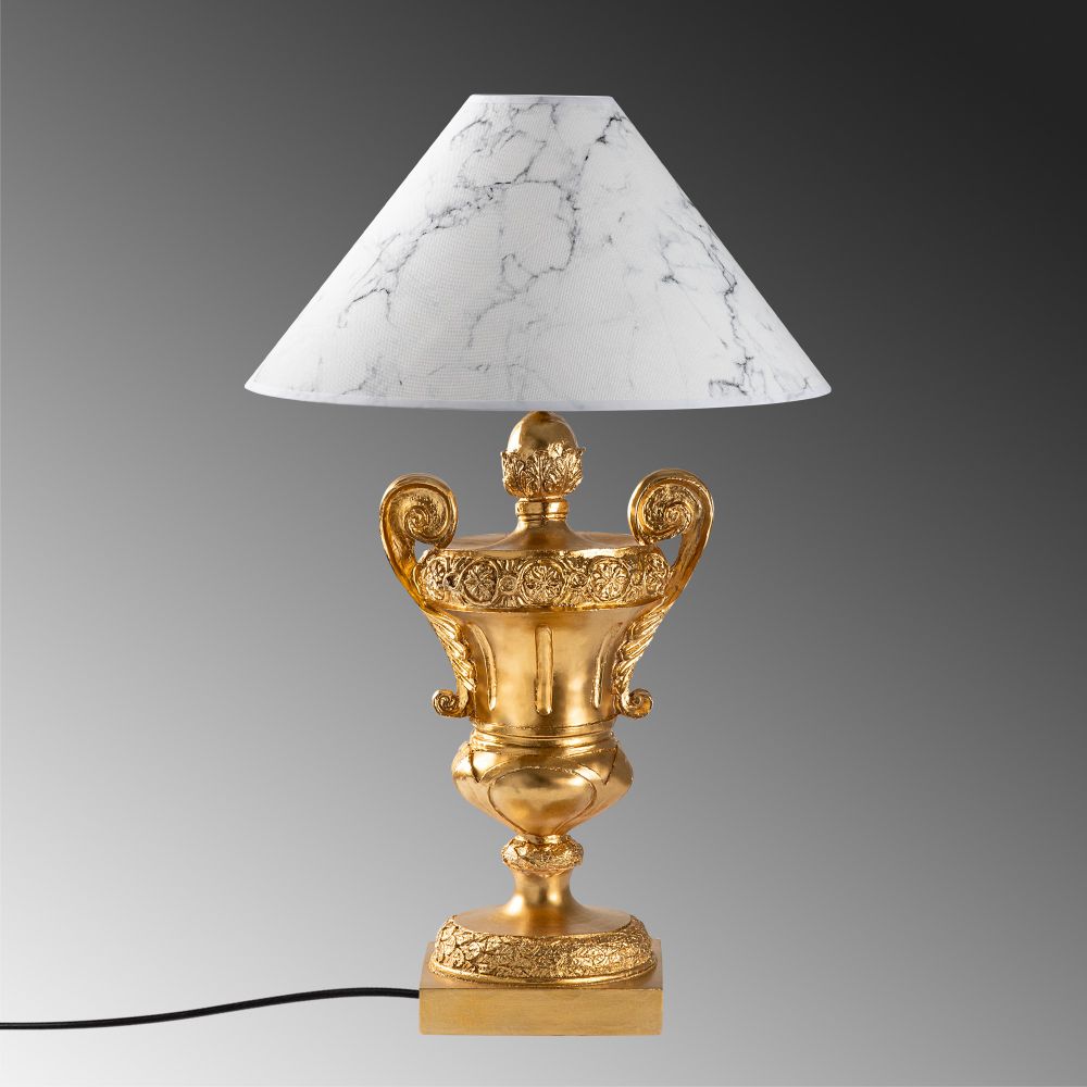 ELEGANZE-5332 Zlatna Stočna Lampa slika 6