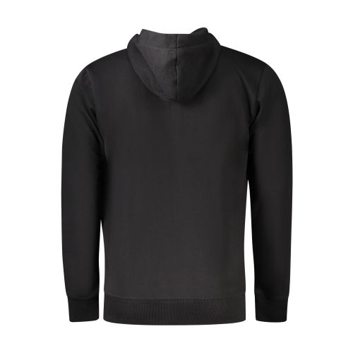 COVERI MOVING MEN'S BLACK ZIP-UP SWEATSHIRT slika 2