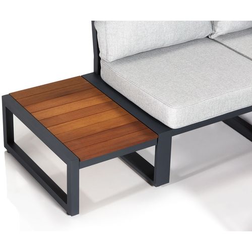 Lapuarta 1 - Grey, Black Grey
Black Garden Lounge Set slika 2