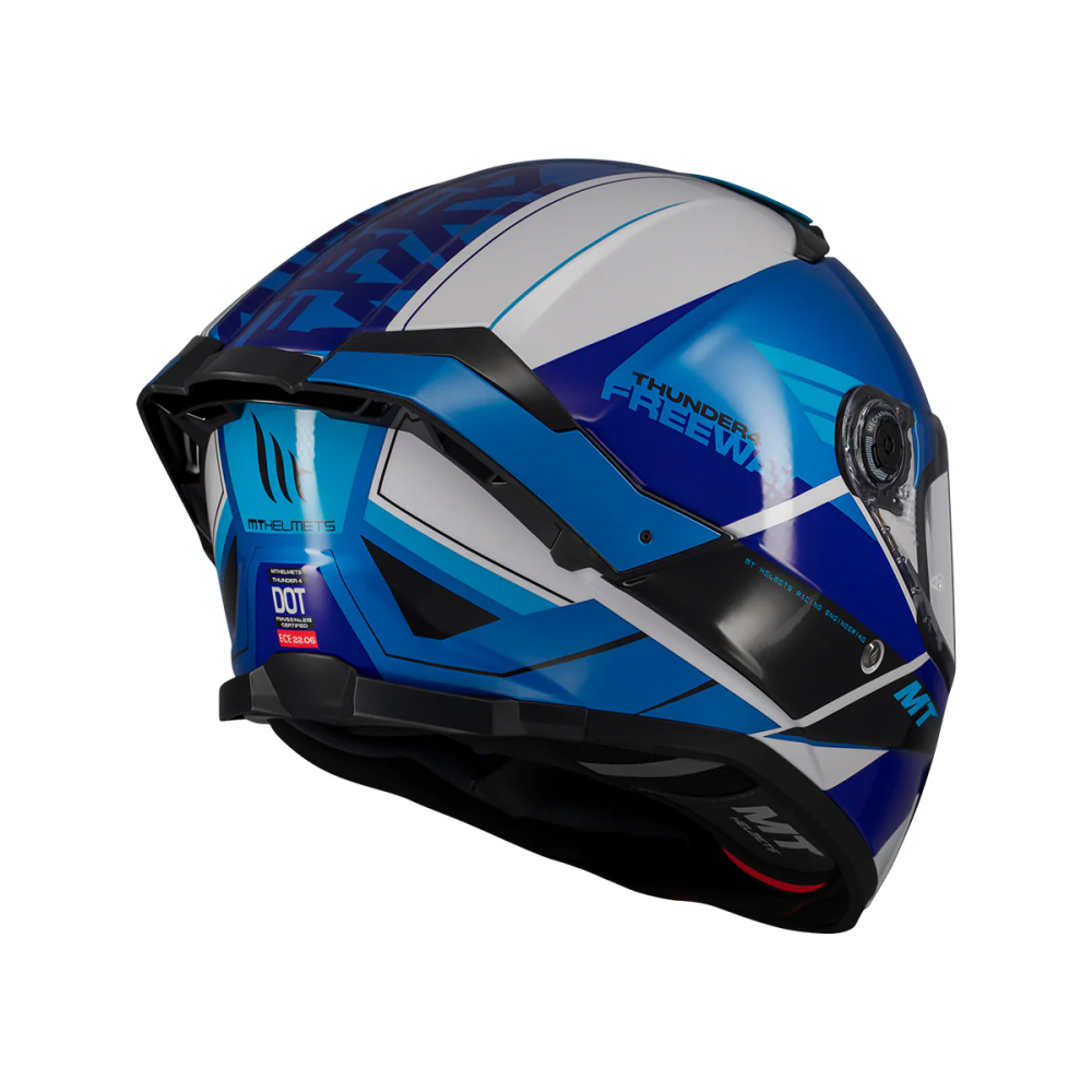 MT Helmets vizir za moto kacigu Thunder 4 SV Freeway A17 Gloss slika 3