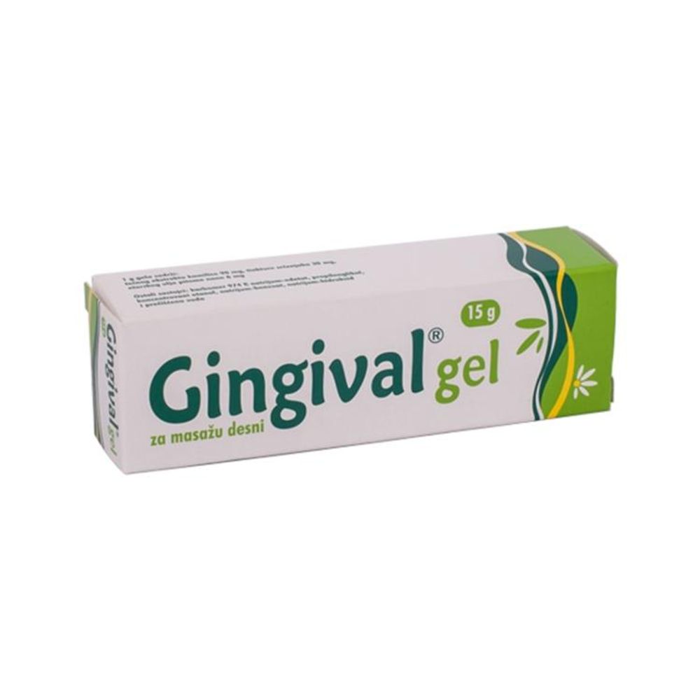 GINGIVAL GEL 15G - Gel za masažu desni slika 1