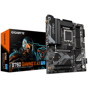 GIGABYTE B760 GAMING X AX matična ploča, DDR5, SATA3, USB3.2Gen2, DP, WiFi 6E, LGA1700 ATX