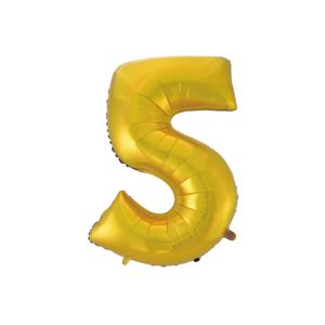 HS-C45ZM5 Folijski balon 5 Zlatni 92cm