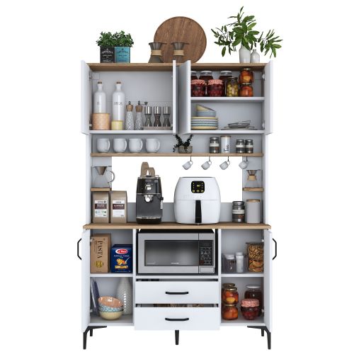 JE168 - 3257 WhiteWalnut Multi Purpose Cabinet slika 12