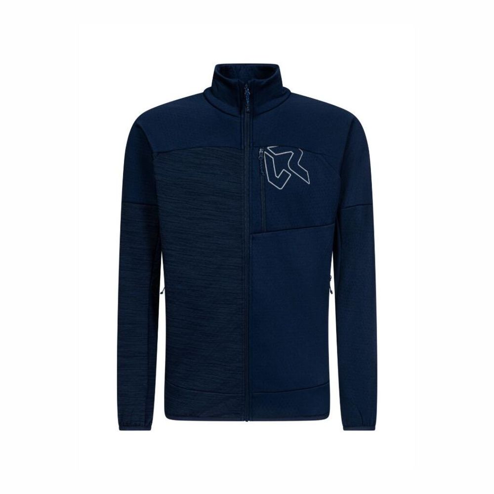 Rock Experience Muški duks flis Kobra Mock Neck FZ slika 1