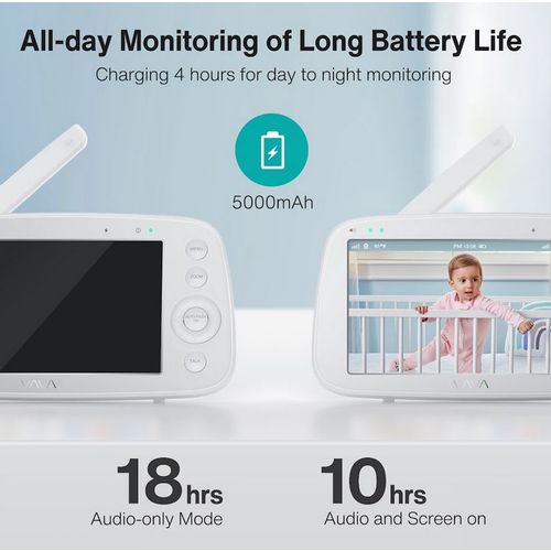 VAVA Baby nanny - smart baby monitor with HD screen and night vision VA-IH019 slika 2