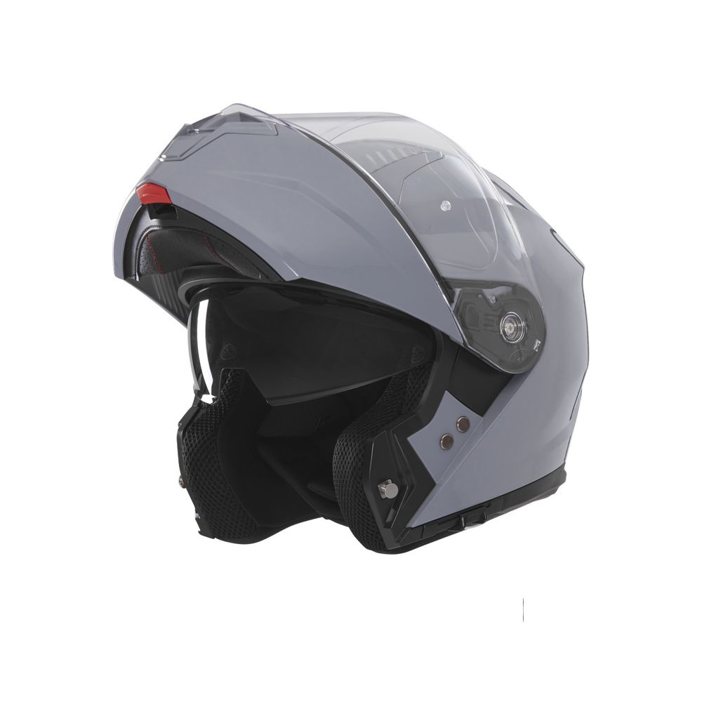 Modularna - flip up kaciga za motor NOX Y966 N968 - Nardo Siva vel.XL slika 1