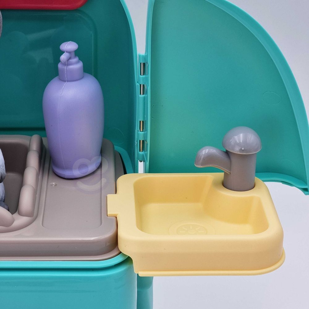 Woopie kitten portable beauty salon 2u1 u ruksaku za transport slika 6