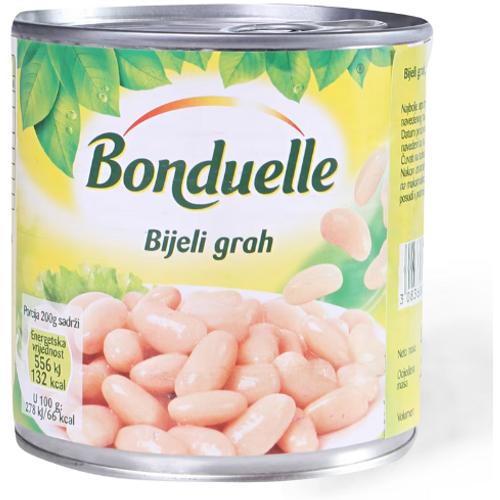 Bonduelle pasulj beli konzerva 400g slika 1