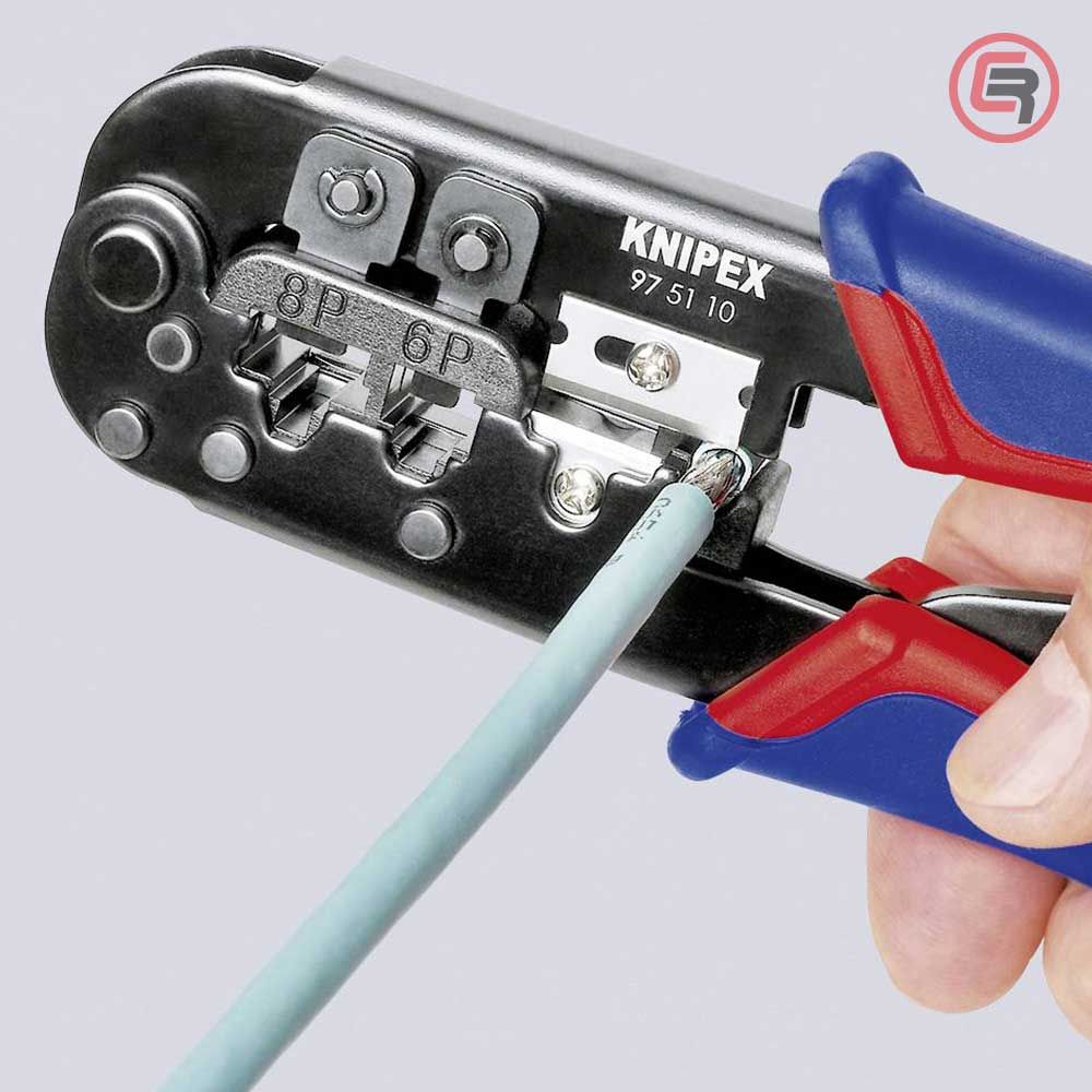 Knipex Kliješta Za 6 i 8 Polne Konektore 190mm - 97 51 10 slika 4