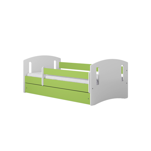 Drveni dječji krevet Classic 2 s ladicom - zeleni - 140*80cm slika 4
