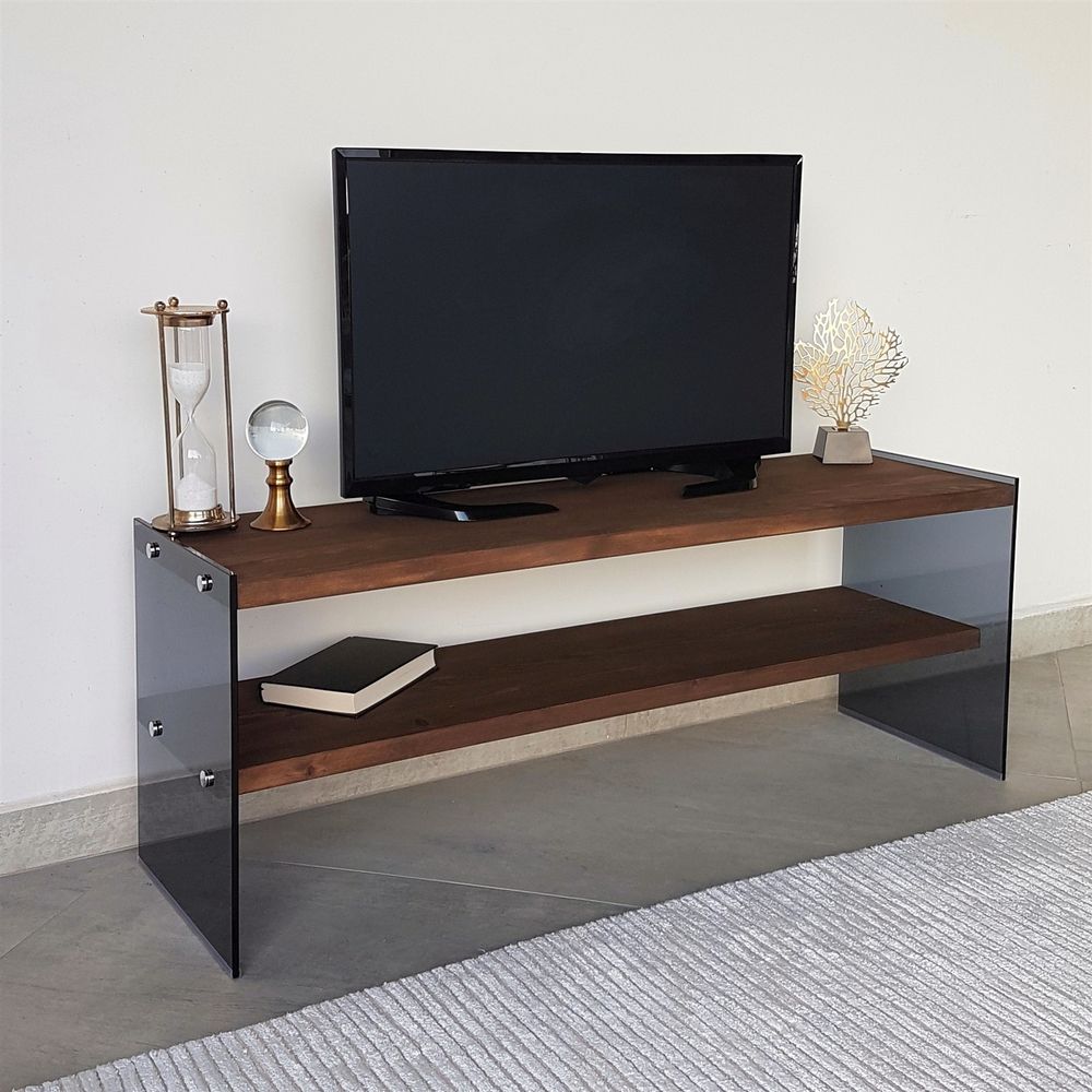 TV stalak od orahovine TV100 slika 4