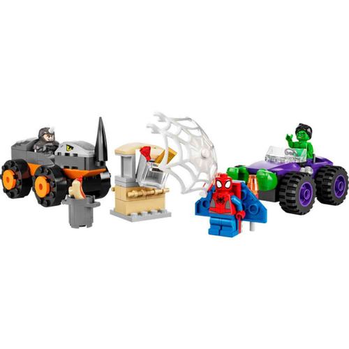 Lego Spidey Hulk Vs. Rhino Truck Showdown slika 3