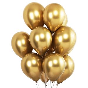 Baloni za puhanje 294 gold metallic 6/1