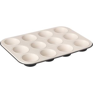Zenker kalup za 12 muffina CREME NOIR 38.5 x 26.5 x 3 cm