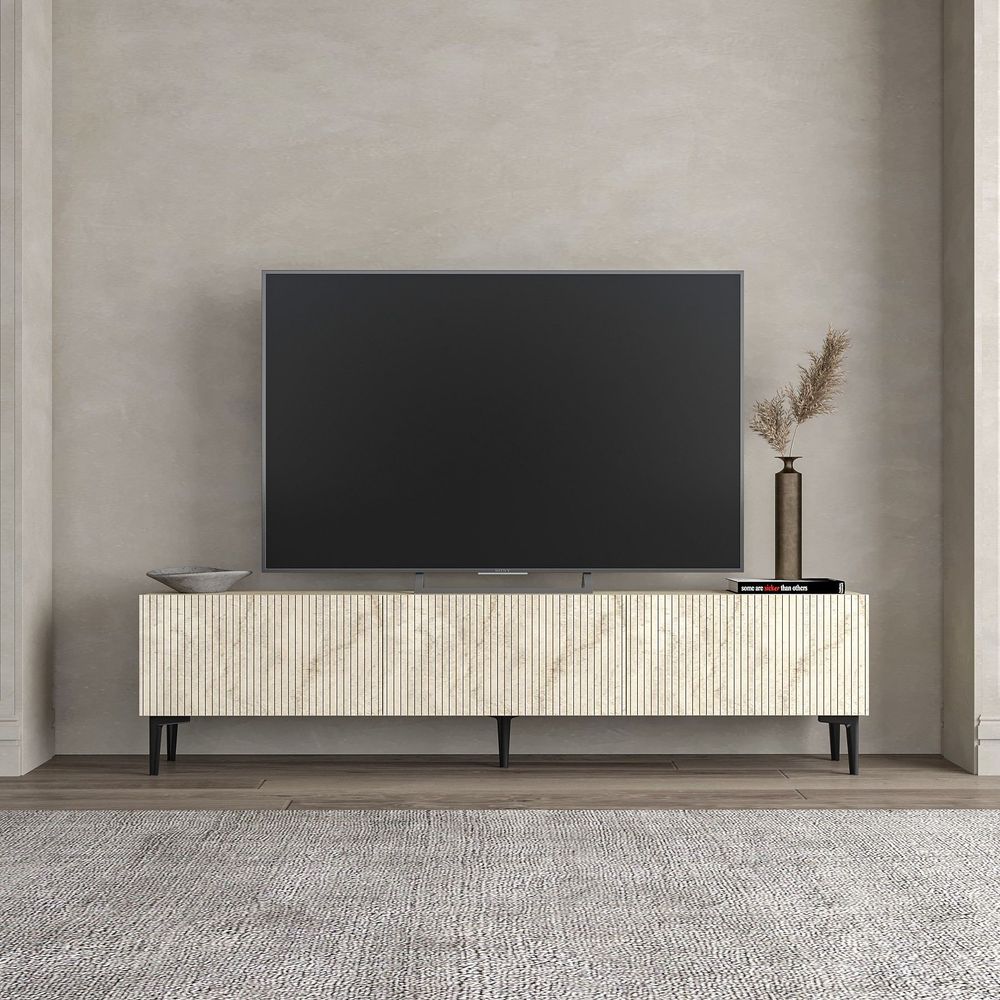 TV stalak Oscar u boji travertina slika 2