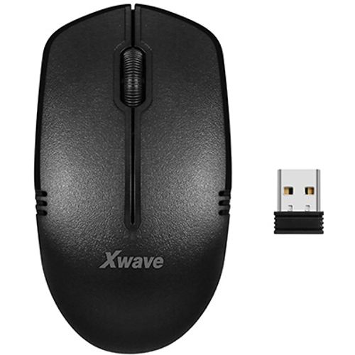 Xwave BK 02 kit Tastatura+Miš multimedijalni Wireless set/2.4GHz/USA slova/crni slika 3