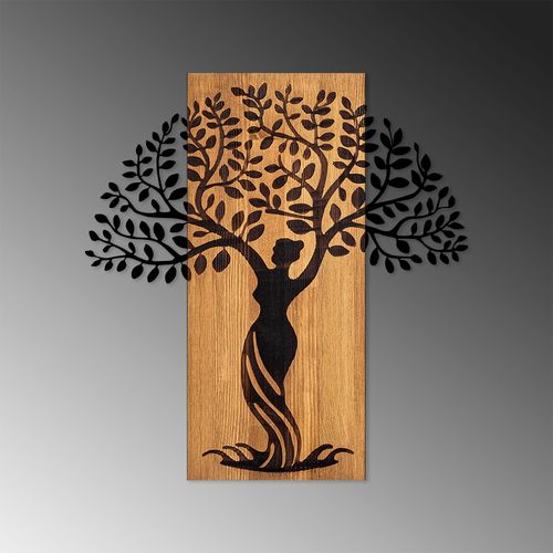 Wallity Drvena zidna dekoracija, Woman Tree 3 slika 4