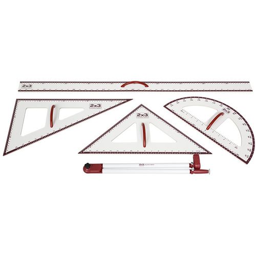 Geometrijski set za tablu 2x3 AS140 slika 1