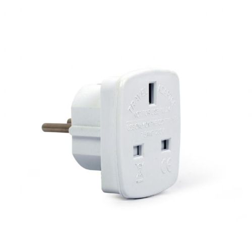 Gembird AC power adapter, UK socket to EU Schuko plug, 7.5 A slika 1