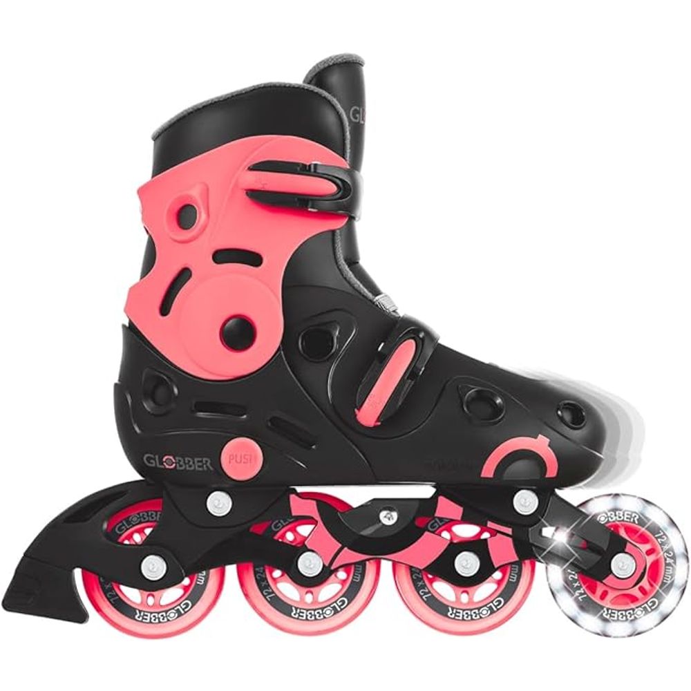 Globber Roleri za djecu Go Skate T34-37 Blk Rogb0000785-110, Pink slika 3