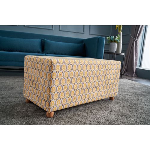 Bianca Puf Uzun Multicolor Pouffe slika 2