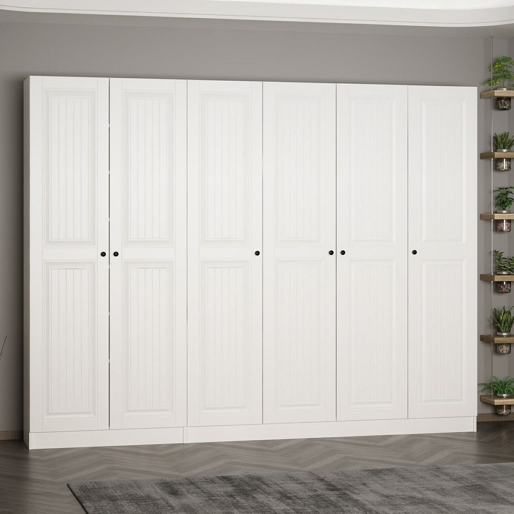 Hall stand Noah - 8246, bijela boja slika 1