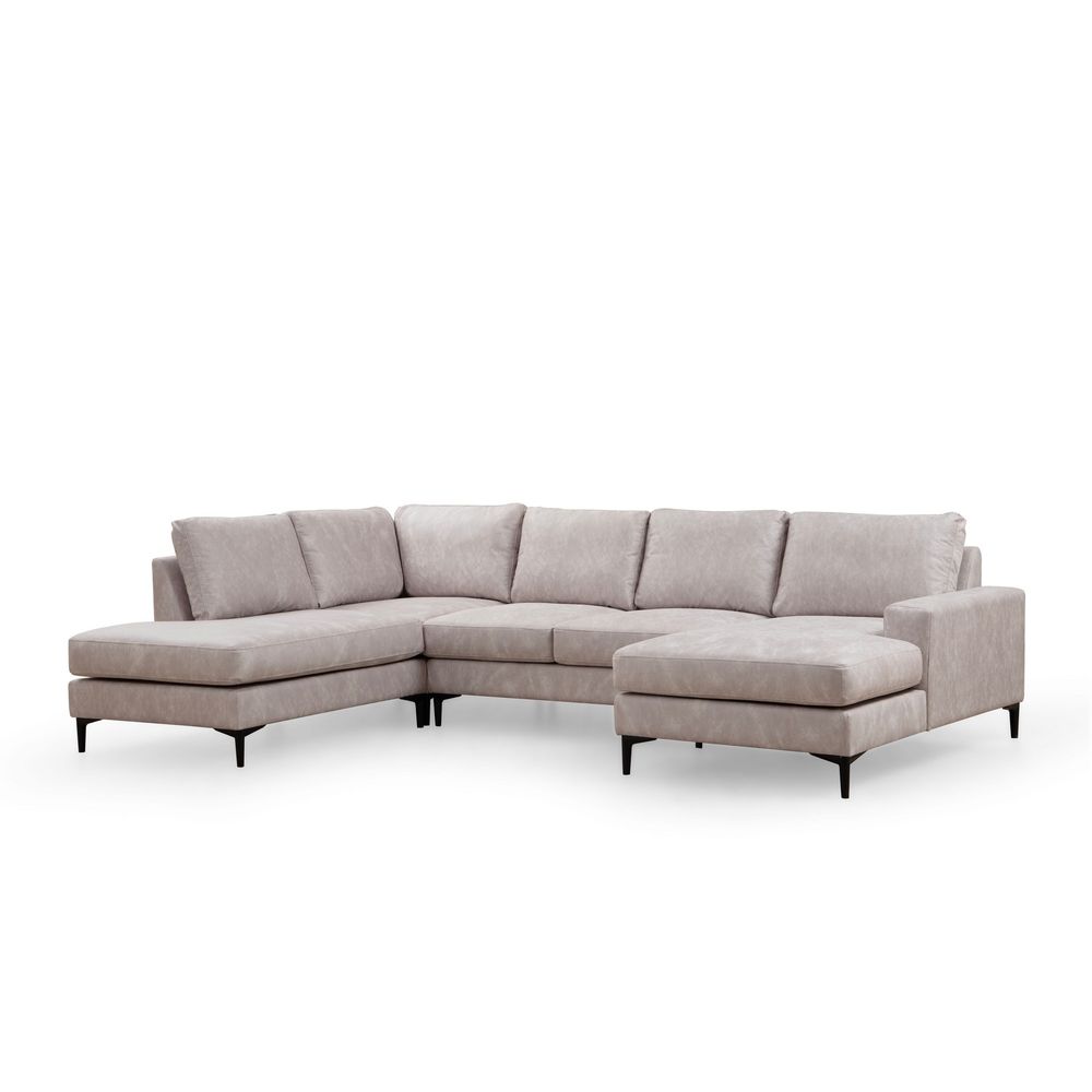 Porto Corner (EOT-C-02-CHL) - Ugao Sofa u Bež Boji slika 9