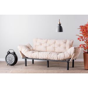 Nitta Triple - Trostruki Krem Sofa na Razvlačenje
