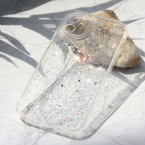 Maska Glitter za iPhone 11 6.1 srebrna slika 1