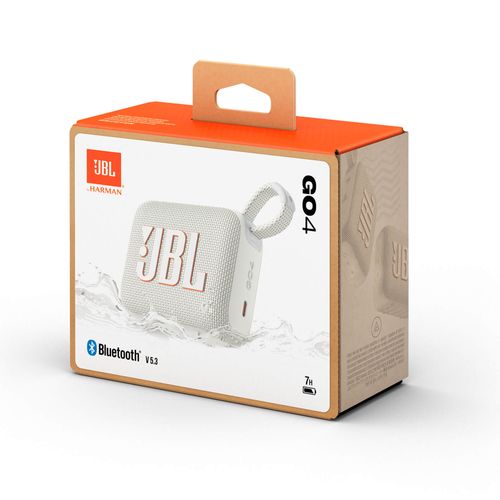 JBL GO 4 Bluetooth prijenosni zvučnik, bijeli slika 6