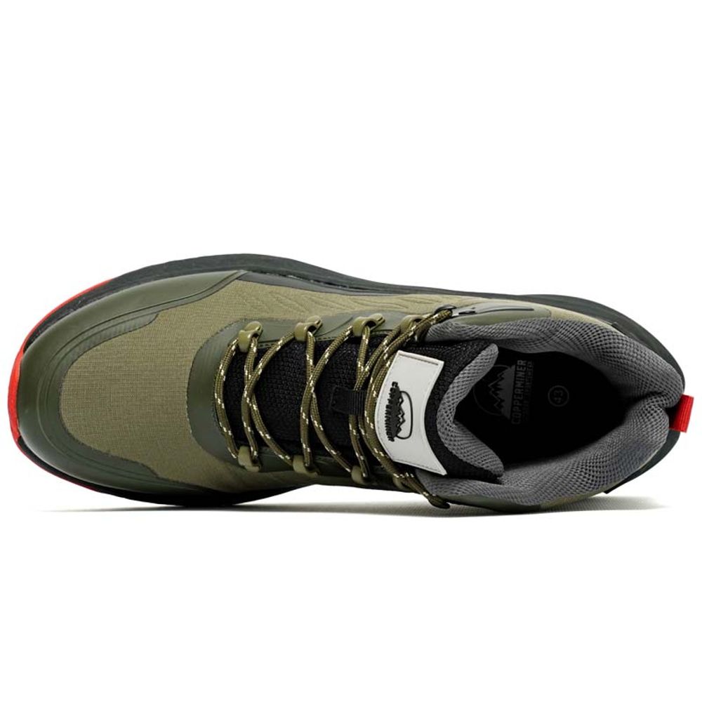 Copperminer Patike za planinarenje Storm, Olive slika 3