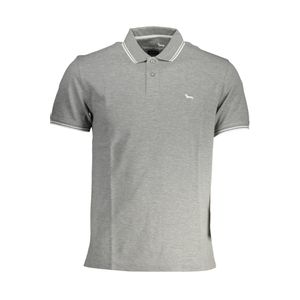 HARMONT &amp; BLAINE POLO SHORT SLEEVE MAN GRAY