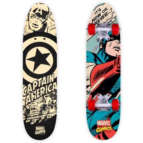 Seven dječji drveni skateboard Captain America slika 1