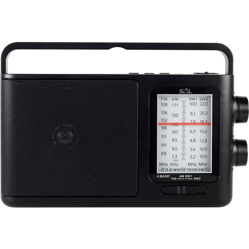 SAL Radio prijemnik + Bluetooth, 4u1, AM-FM-SW1-SW2 band - RPR 7B slika 2