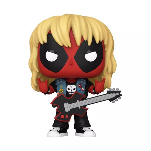 FUNKO POP MARVEL: DEADPOOL - METAL BAND slika 1