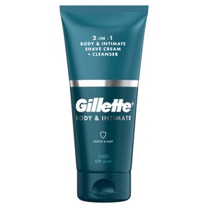 Gillette Intimate krema za brijanje i čišćenje za intimnu zonu 177 ml