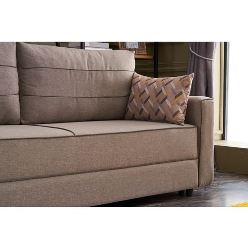 Atelier Del Sofa Trosjed na razvlačenje, Krem, Ece - Cream slika 6