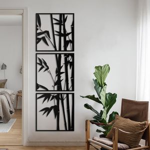 Wallity Metalna zidna dekoracija Bamboo - APT041LS