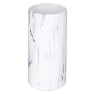 ATMOSPHERA VAZA MARBLE 9.5X20CM KERAMIKA BIJELA