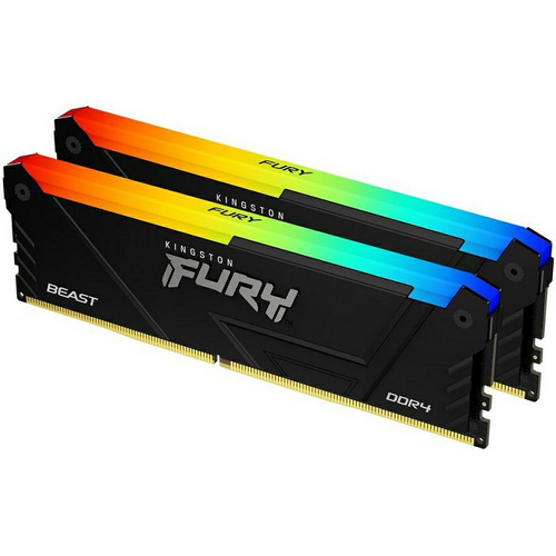 Kingston Fury Beast DDR4 16GB 3600MHz DIMM CL17 2x8GB RGB slika 1