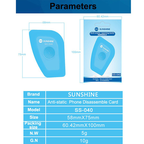 Alat za otvaranje telefona Sunshine SS-040 slika 4