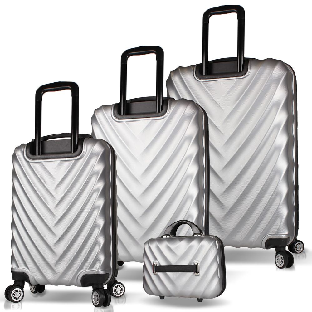 Sivi Set Kofera 7279 (4 Dijela) slika 2
