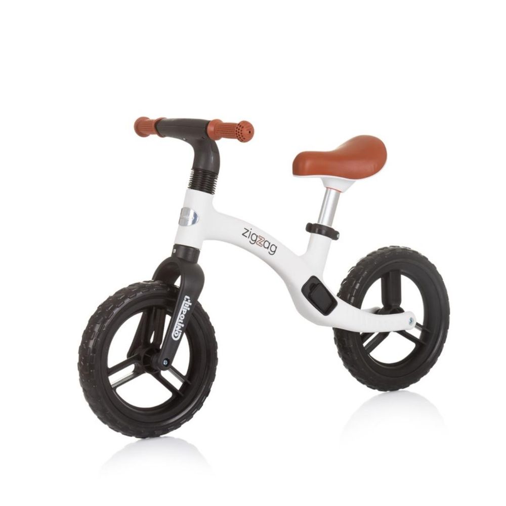 Chipolino Balans bicikl Zig Zag Dikzz02402Bw, Black/White slika 1
