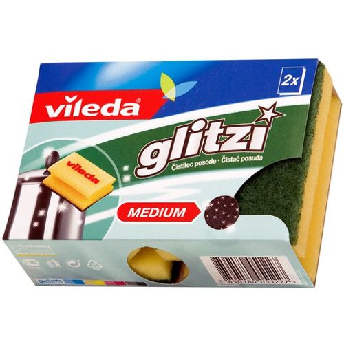 Vileda abrazivna spužva Glitzi Crystal 2kom slika 1