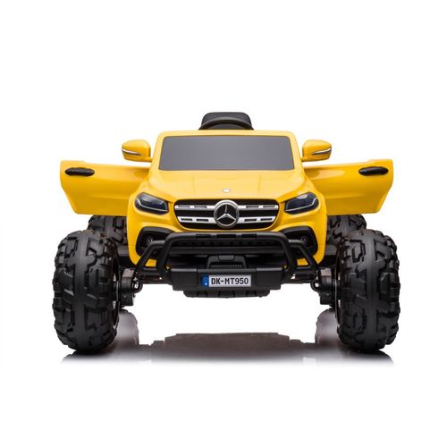 Licencirani auto na akumulator  Mercedes DK-MT950 4x4 - žuti/lakirani slika 9