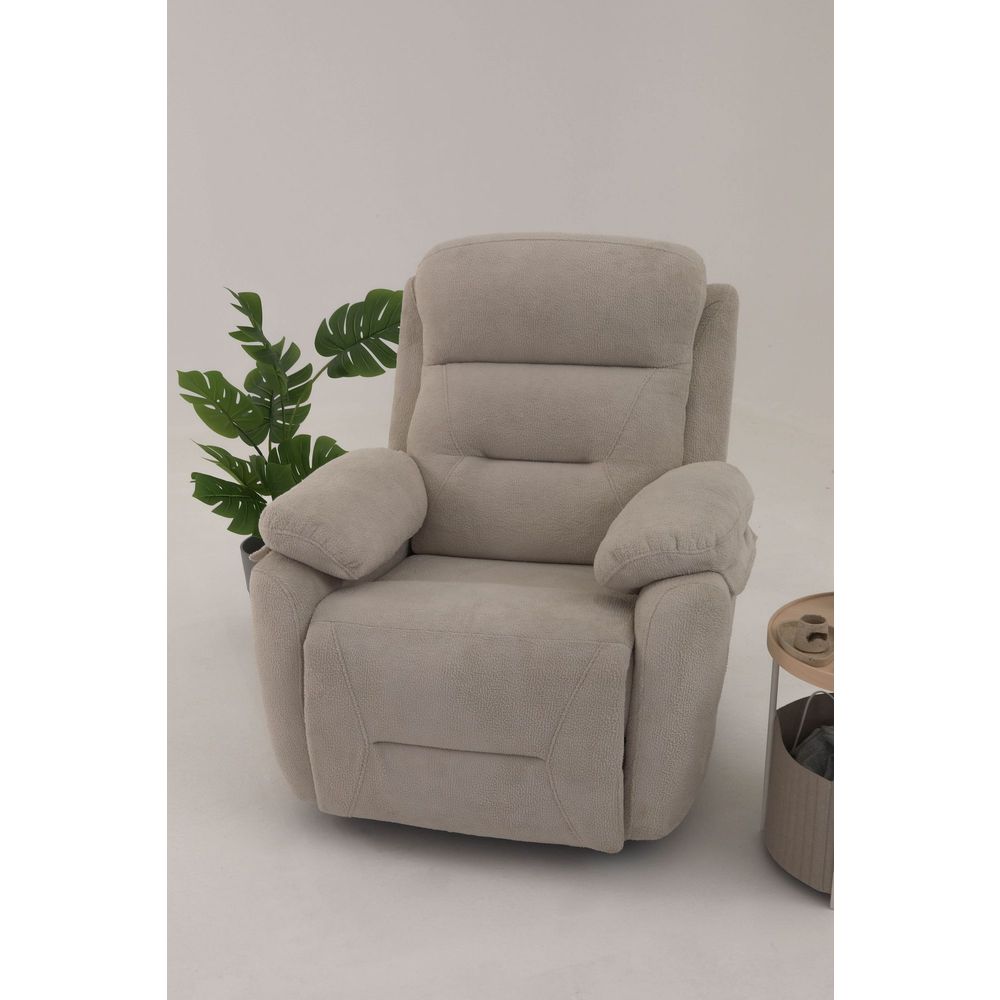 Električni Relax Fotelja Comfort - Boja: Krem slika 2