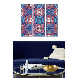 Dekorativna MDF Slika u Više Boja (Set od 3 Komada) - MDF103830358