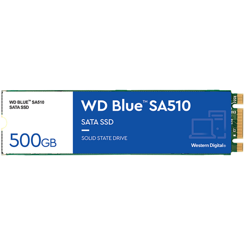 SSD WD Blue (M.2, 500GB, SATA 6Gb/s) slika 1